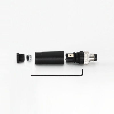 Field Wireable Assembly M8 Connectors 5 Pin B Code Straight Male