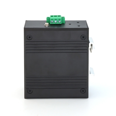 DIN Rail Mounting Industrial Ethernet Switches 8Port IP40 With Dual Row Port