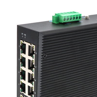 RJ45 Industrial Ethernet Switches 16 Ports Unmanaged Network Switches