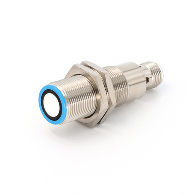 Red LED Industrial Ultrasonic Sensors NPN PNP Switching Output NO/NC IP67