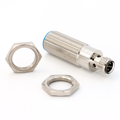 Red LED Industrial Ultrasonic Sensors NPN PNP Switching Output NO/NC IP67