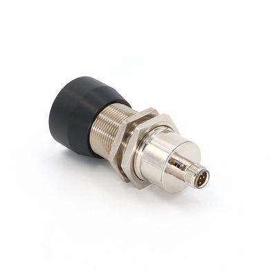 M12 Industrial Ultrasonic Sensors NPN 5 Pin Detection Range 200-4000mm