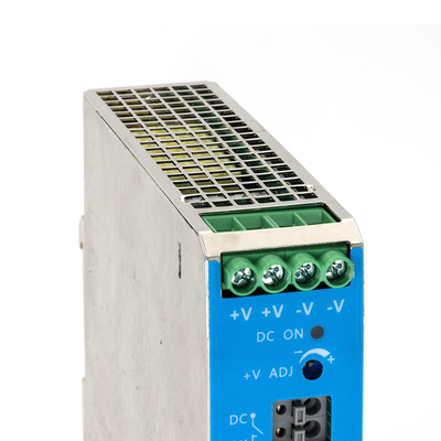 LED Light Industrial Power Supply AC/DC 24V/5A DIN Rail Cooling Start