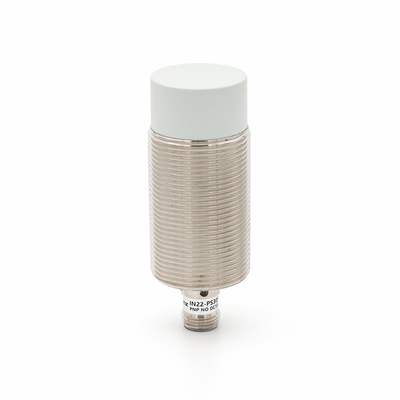 Non Flush Inductive Proximity Sensors PNP NO 22mm IP67 M12 Connector 10-30VDC