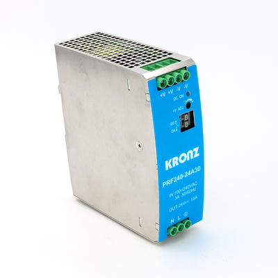 Industrial Din Rail Metal Case Power Supply 240W Power DC OK 48V/5A LED Display