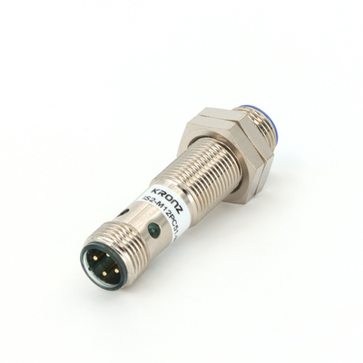 PNP NO Inductive Sensors For Detecting Magnetic Metal 0-1.6mm Red LED Display