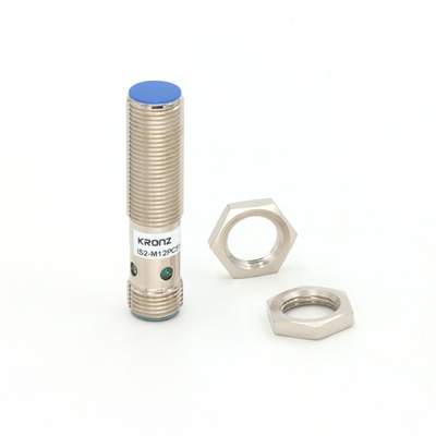 NPN NC M12 Inductive Proximity Sensor IP67 10-30VDC Quasi Flush Installed