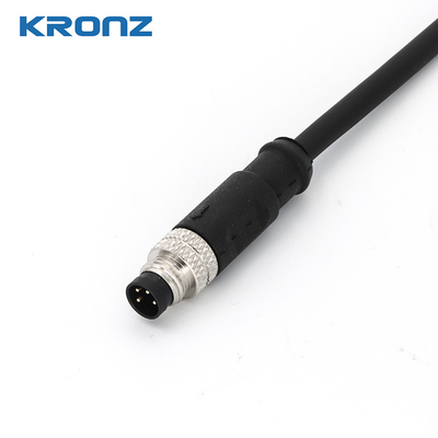 M8 Industrial Connector Sensor with 10m PVC Cable 3 Pin Male Circular Connectors