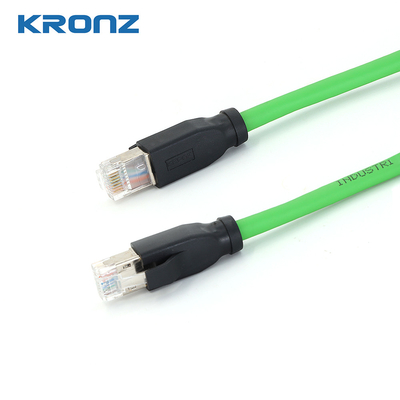 RJ45 Connector Dual Shielded 24AWG Waterproof IP20 RJ45 Ethernet Connector