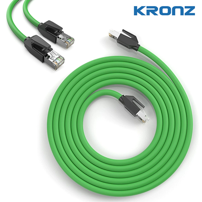 RJ45 Connector Dual Shielded 24AWG Waterproof IP20 RJ45 Ethernet Connector