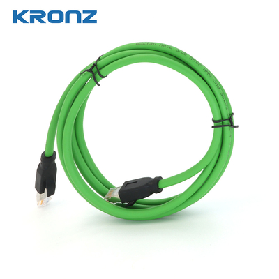 RJ45 Connector for Secure Connections IP20 Protected TPU Ethernet Cable Cat6A