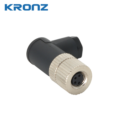 M8 Connector 5 Pin B Code Waterproof IP67 Industrial Circular Connectors for Sensors