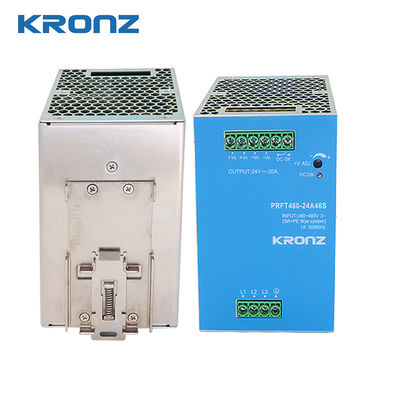 AC/DC 480W Din-rail Industrial Power Supply 24V/20A Output LED Indicator Active PFC