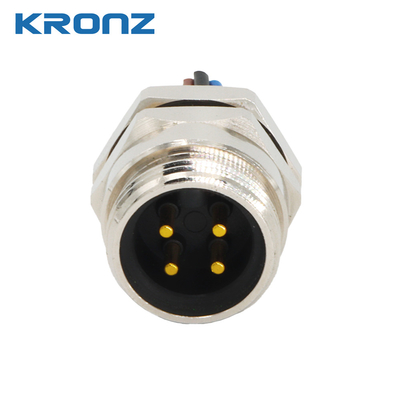 7/8'' Connector For Power Applications 9A Rated Current Thread 7/8-16UN Circular Connectors