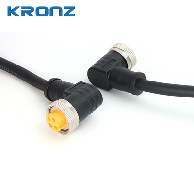 7/8'' Cable Connectors For Industrial Automation 7/8-16UN Thread Female Circular Connector