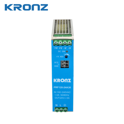 শিল্প শক্তি সরবরাহ 120W আউটপুট শক্তি শিল্প নিয়ন্ত্রণ সিস্টেমের জন্য ফ্যানহীন শীতল