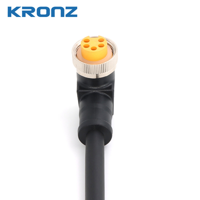 7/8'' Connector Shielded IP67 Waterproof Resistant To Extreme Conditions For Industrial