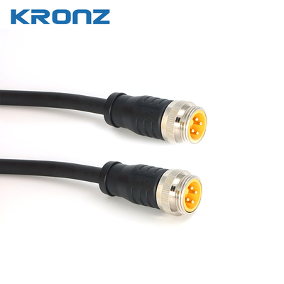 7/8" Cable Connector With IP67 Degree Of Protection Industrial Circular Connector