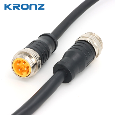 7/8" Cable Connector With IP67 Degree Of Protection Industrial Circular Connector