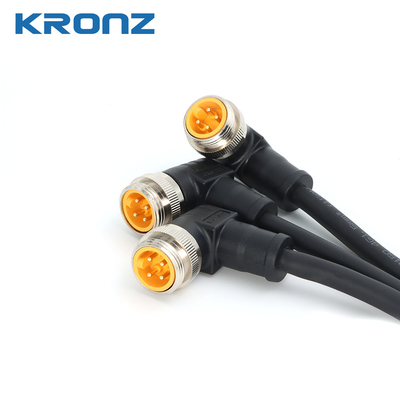 Power Applications 7/8" Connector With PVC Cable 7/8-16UN Pre-molded Cable Connector