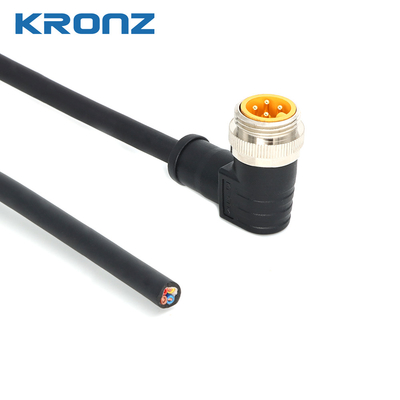 Power Applications 7/8" Connector With PVC Cable 7/8-16UN Pre-molded Cable Connector