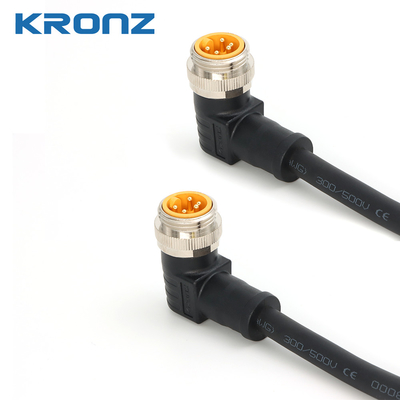 7/8" Circular Connector 16UN Thread Type Unhielded Connectors For Industrial Automation