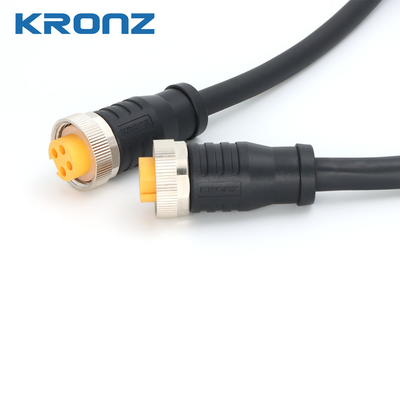 7/8" Connector With 4×0.15 (4×16AWG) Wire Gauge And IP67 Waterproof Circular Connectors