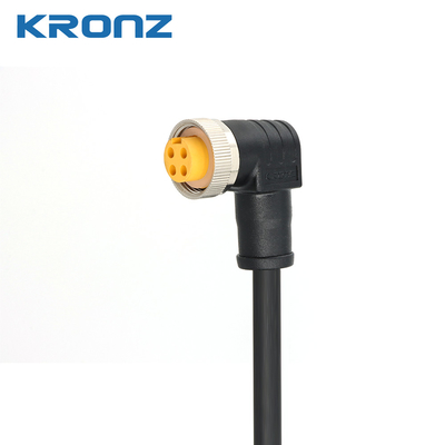 Insulation Resistance ≥100MΩ 7/8" Connector Angled for Power Connection 4-pin Circular