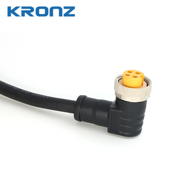 Insulation Resistance ≥100MΩ 7/8" Connector Angled for Power Connection 4-pin Circular
