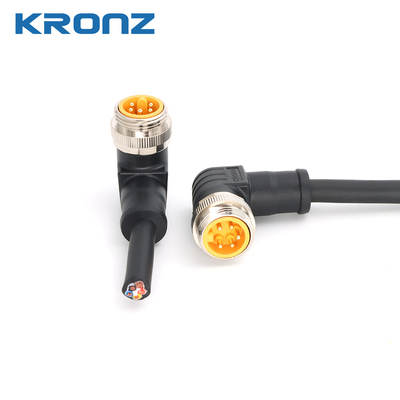 7/8"-16UN Connectors with Pollution Degree 3 Power Connector for Industrial Automation