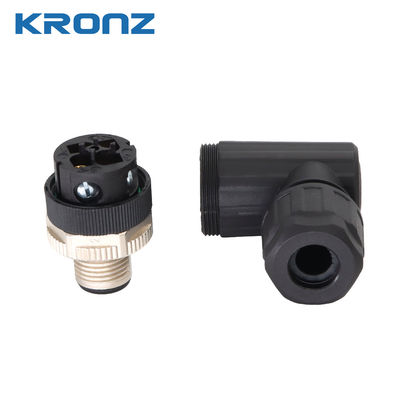 IEC 61076-2-101 Standard M12 Circular Connector 4-pin A Code For Heavy-Duty Applications