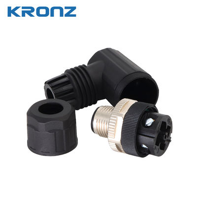 Aviation M12 Plug Connector 5 Pin Screw Connection Circular Connectors IP67 for Sensor