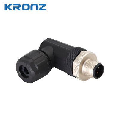M12 Female Connector Brass Contact Nut Material Aviation Plug 5 Pin Circular Connectors