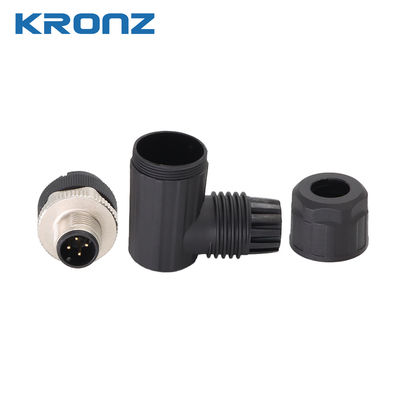 Screw Connect M12 Male Connector Cable Outlet Diameter 4-8mm Aviation Plug Socket Circular