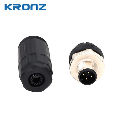 M12 Connector with NBR Seal Material Aviation Plug PG9 5-pin Circular Connectors IP67