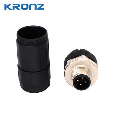 M12 Connector with NBR Seal Material Aviation Plug PG9 5-pin Circular Connectors IP67