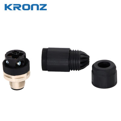 M12 Male Connector Mating Cycles 100 4-pin 4A/250V Aviation Plug Circular Connectors