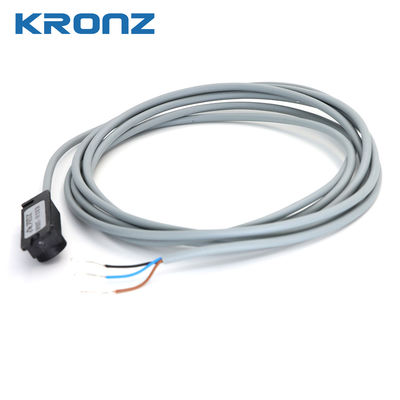 Inductive Sensor 3 Wires DC NPN NO Distance Sn 8mm 10-35 Vdc PVDF Material IP67 Waterproof