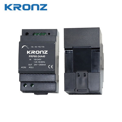 کنورتر برق صنعتی دین ریل برای کاربردهای صنعتی 60W قدرت خروجی 15V / 4A