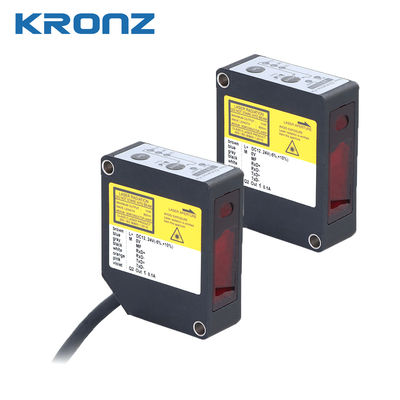Industrial Grade Photoelectric Sensors with ±0.1%F.S. Linearity Accuracy and Red Laser Diode Light Source