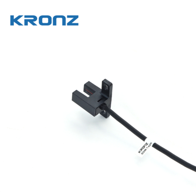 Slot-Type Photoelectric Sensor 5~24V DC Direct Cable Exit Type NPN BSM-T45N Indicator Red LED IP67