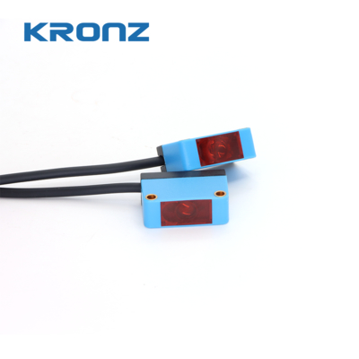 Square-Photoelectric Sensor PNP BQ26-T15P Through-beam Ditection Distance 50mm-15m